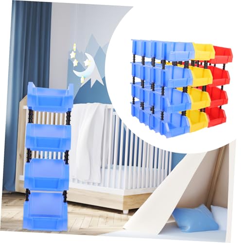 Boîtes de rangement empilables pour ne plus perdre vos vis et petits outils de garage