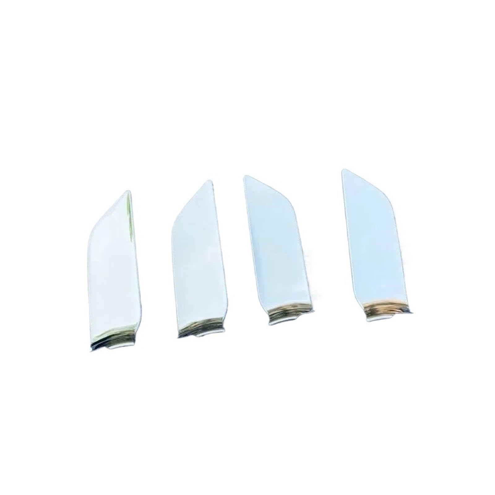 Fhcbutae Steel Shiny Interior Car Handle Stainless Steel Door Handle Cover Trim Stickers For Toyota For Harrier For Venza 2020 2021(Steel Shiny)
