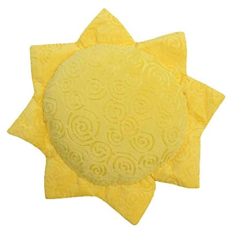 Snuggle Stuffs Sun Throw Pillow 14" Soft Minky Plush Cover