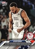 2024 Topps Now Olympics #22 Stephen (Steph) Curry Team USA Basketball Card