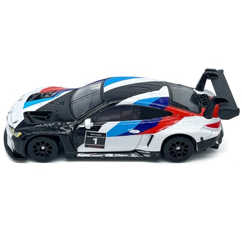 Modelo de Auto M4 GT3 a Escala 1:64 Blanco miniatura 4