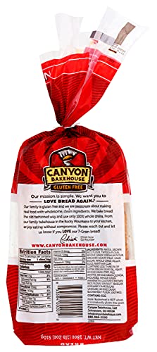 Canyon Bakehouse 7 Grain San Juan Bread, Gluten-Free, 18 oz (Frozen) Canyon Bakehouse 7 Grain San Juan Bread, Gluten-Free, 18 oz (Frozen)