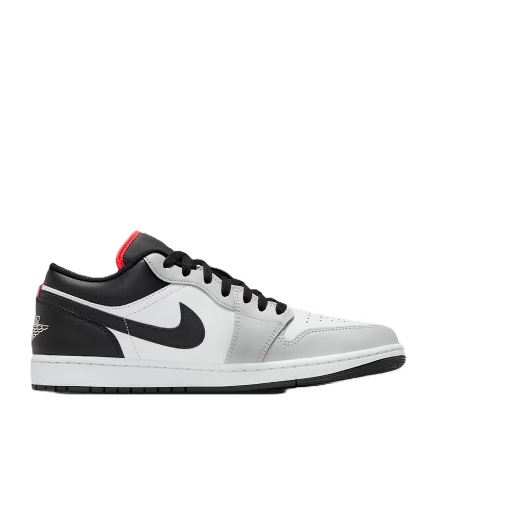 Air Jordan 1 Low Scarpe Uomo (Neutral Grey/Summit White/Infrared 23/Nero)