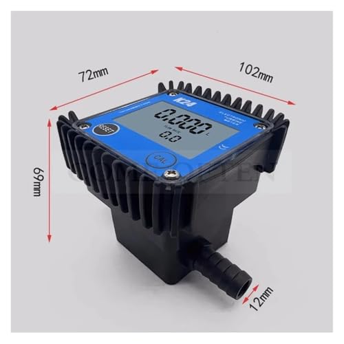 Débitmètre d'eau numérique G1/4 pour micro-débit de 1 à 15 LPM - 4