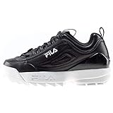 fila scarpe fashion disruptor premium wmn white 1010862 black (nero, numeric_36)