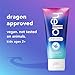 hello Dragon Dazzle Blue Raspberry Kids Toothpaste, Fluoride Toothpaste, Ages 2+, No Artificial Sweeteners, No SLS, Gluten Free, Vegan, Pack of 3, 4.2 OZ Tubes
