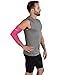 Copper Compression Copper + Zinc Elbow Sleeve. Guaranteed Best Elbow Brace with Infused Support for Workouts, Golfers & Tennis Elbow, Arthritis, Tendonitis. Fit for Men and Women (Pink - Large)