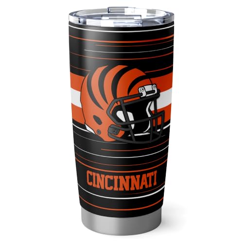 Image of Cincinnati Tumbler 20oz Travel Mug Gifts Custom Name Number