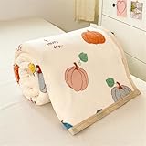 DOTBUY-SHOP Manta Franela Lindo Estilo Nórdico,100x150cm)