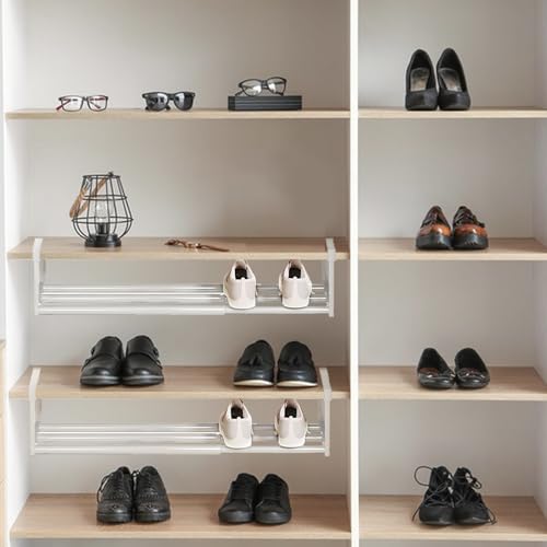 Support réglable en hauteur extensible pour penderie et dressing modulable