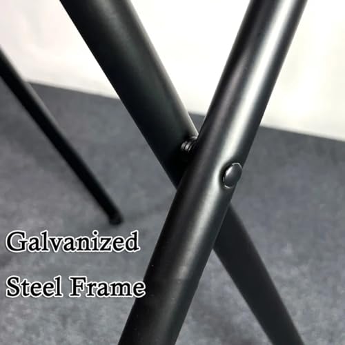 Tabouret de bar pliable à dossier haut pour optimiser les petits espaces - 8