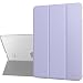 MoKo Case Fit iPad Pro 10.5 - Slim Lightweight Smart Shell Stand Cover with Translucent Frosted Back Protector Fit Apple iPad Pro 10.5 Inch 2017 Released Tablet, Spring Lilac (Auto Wake/Sleep)