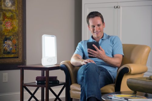 Verilux HappyLight Liberty 7,500 LUX Light Therapy Energy Lamp