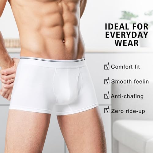 Men's Trunks Underwear - Mens Breathable Anti-Chafing Moisture Wicking Underwear 4 Pack2