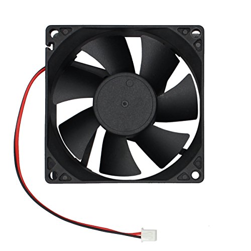 80Mm By 80Mm By 25Mm 8025 12V Dc 0.20A Dual Ball Bearing Brushless Cooling Fan 2Pin Av-F8025Mb Ul Ce #TOP2