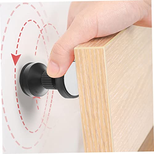 Ciieeo 12 Peças Suporte Protetor De Parede Altura Ajustável Rolha De Parede Dispositivo Anti-Ruído R
