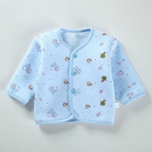 Image of Presents New Born Baby Winter Wear Printed Baby Clothes 5Pcs Sets 100% Cotton Boys Girls Unisex Baby Cotton /Winter or Flannel Suit Infant Clothes