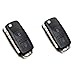 Produktbild JURMANN 2X Schlüssel Gehäuse Fernbedienung Klappschlüssel 2 Tasten VWKS01 Passat New Beetle Golf IV Caddy Crafter Jetta Transporter Sharan Touran