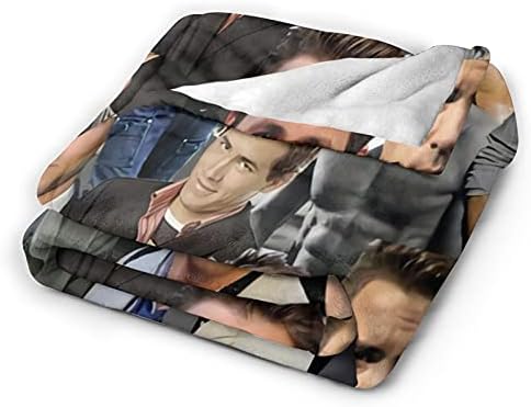 Ryan Reynolds Soft and Comfortable Warm Fleece Blanket for Sofa, Bed, Office Knee pad,Bed car Camp Beach Blanket Throw Blankets (50"x40")  (50"x40")