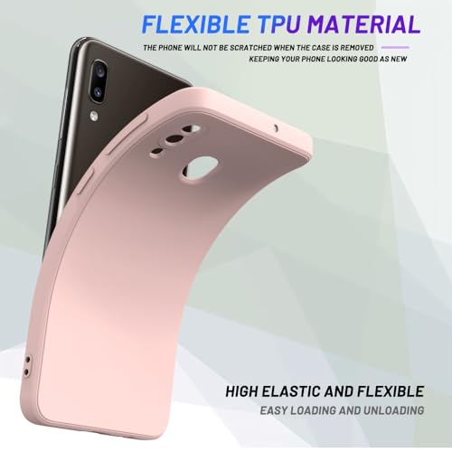 Image of for Samsung Galaxy A20 Case Pink, A30 Case Scratch Resistant with Soft Touch, Slim Thin Phone Cover for Samsung Galaxy A20 A30