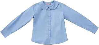 Women's Junior Ls Peter Pan Blouse
