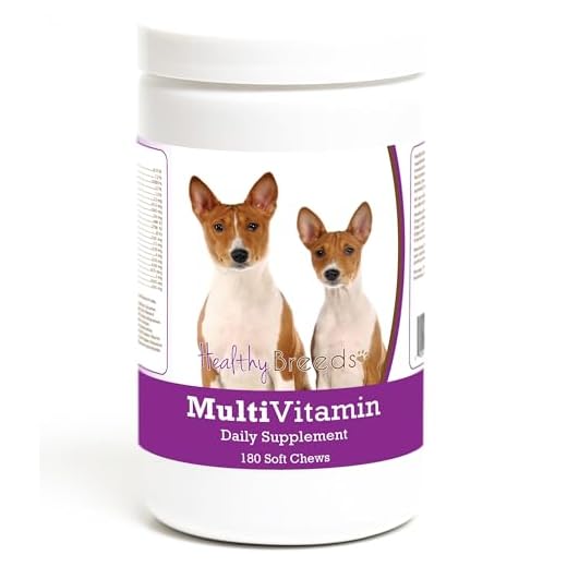 Healthy Breeds Basenji Multivitamin Soft Chew for Dogs 180 Count
