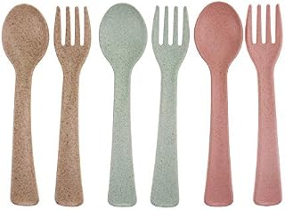 Kids Spoons and Forks Set, 6 pcs