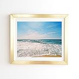 Deny Designs Lisa Argyropoulos Gold Framed Wall Art, 8