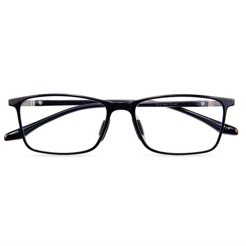 XUAN Gafas Presbicia Rectangulares Gafas Anti Luz Azul Gafas De Lectura Enfoque Múltiple Progresivo Lectores 1.75 Gafas Ordenador Medio Borde (Size : +1.00)