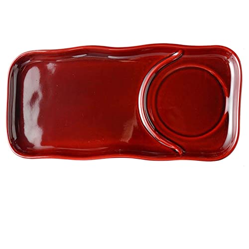 Ciotola for cereali, scodella for zuppa, scodella for il tè, ciotole for la colazione in ceramica o piatto rettangolare, ciotola for zuppa di cipolla da 20 once con manico in porcellana for zuppa di c