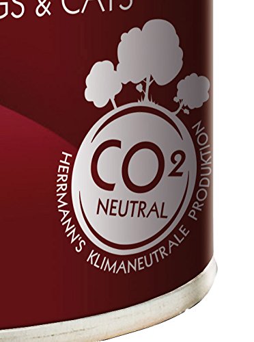 Herrmanns Bio Hundefutter Huhn Menu 2 mit Hirse, Kürbis, Zucchini 800 g, 6er Pack (6 x 800 g)