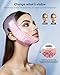 V-Line Sculpting Face Mask – Silicone Chin Strap for Jawline Tightening & Double Chin Reduction (23-27 Inches) (BLUSH)
