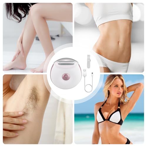 Afeitadora de bikini para piel sensible sin irritación usb 4