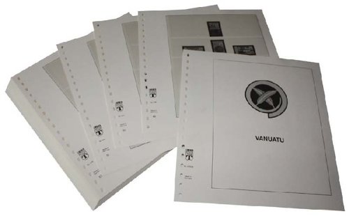 Feuilles pré-imprimées Vanuatu 1994-2005 LINDNER Das Original de luxe