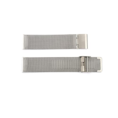 Stainless Steel Watch Band 8/10/12/13/14/15/16/17/18/19/20/21/22/23/24mm Silver Mesh Watchband 304 Stainless Steel Strap3