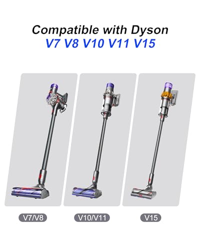 Image of Quick Release Wand Extension Tube for Dyson V11 V10 V8 V7 Models, Extension Vacuum Replacement Parts, Wand Tube replacement for dyson cordless vacuum parts, 28.93 in (Iron)