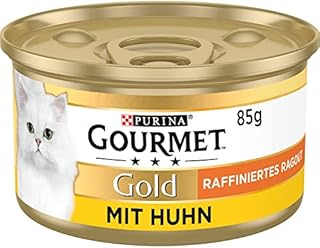 Purina Gourmet 12296238 Mokra Karma z Kurczakiem dla Kotów, 12 x 85 g