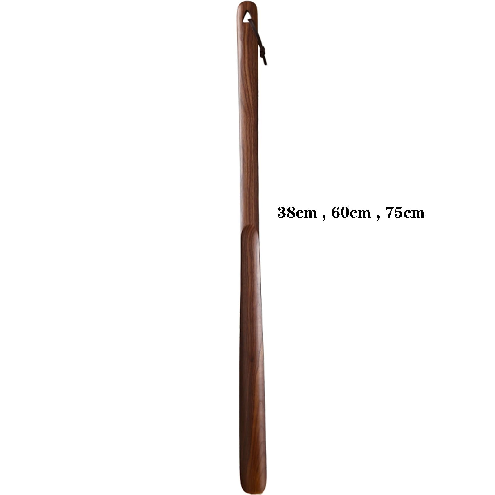 Calzador de madera extralargo de 60 cm, ligero, para poner y quitar fácilmente, ideal para personas mayores, hombres, mujeres y niños, herramienta de ayuda para zapatos perezosos