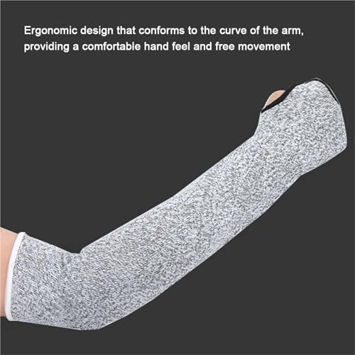 Mangas elásticas y guantes anticortes de 35cm para podar plantas con espinas de forma cómoda 5