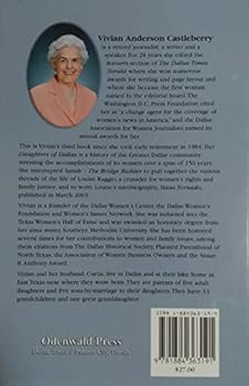 Hardcover Sarah--the Bridge Builder: Dowager Of A Dallas Dynasty Book