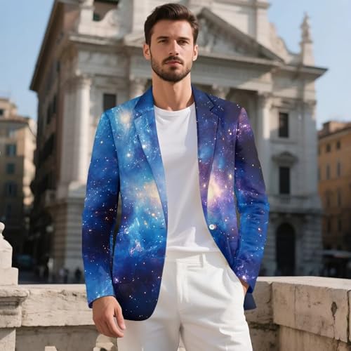 AFPANQZ Mens Blazer Sports Coat with Lining Lined Casual Slim Fit Notched Lapels Suit Jackets for Men Wedding2