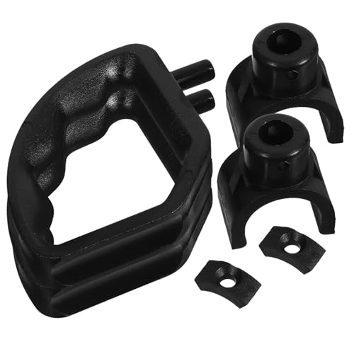 CIYODO 2セット 車椅子フットレスト固定クランプ 耐久性 設計 足置き取り付け簡単 交換用アクセサリー 安定性向上ユーザー保護