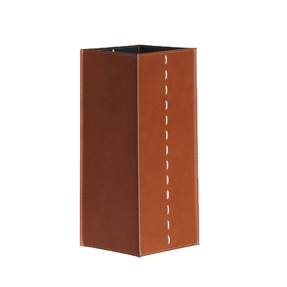 Porte-parapluie en cuir SOFIA LIMAC Design moderne d'intérieur marron pour maison et hôtel