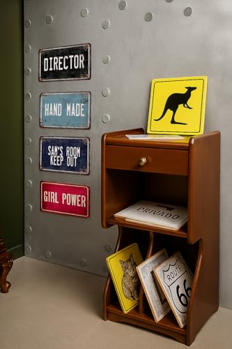 Miniatura 7 de Placa Metálica Personalizada Cartel Vintage Con Texto Propio, 9 Colores, Efecto Óxido, Decoración Interior O Exterior, Regalo Personalizado, 15x30 Cm