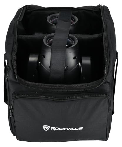 Image of Rockville Padded Travel Bag for (2) Chauvet or American DJ Effect Lights (RLB40)