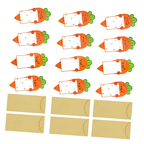 TEHAUX 6 Juegos De Sobres Con Membrete Sobres Kraft Papelería Kit Para Escribir Cartas Papel