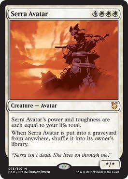 Magic: The Gathering - Serra Avatar - Commander 2018