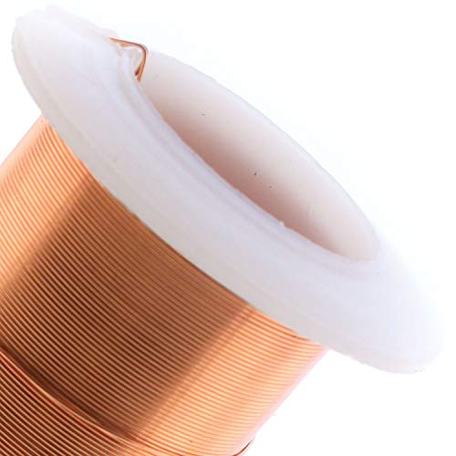 Image of The Beadsmith Wire Elements 28-Gauge Lacquered Tarnish-Resistant Copper Wire for Jewelry Making, 40 Yard, 36.58 Meter Spool