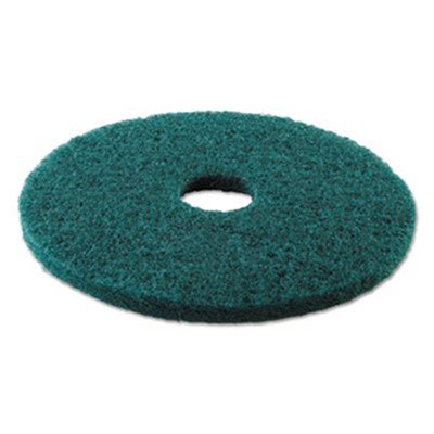 17" Heavy-Duty Scrubbing Floor Machine Pads, 5/Case (3 Case)