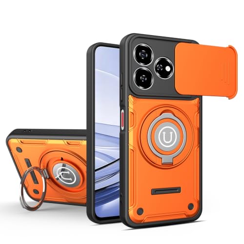 Coque ZTE Blade V60 / Nubia V60 antichoc orange avec béquille intégrée